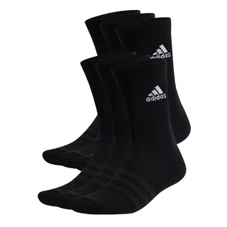 adidas Cushioned Sportswear Crew Socken 6er Pack Black / White 37-39