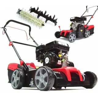 Apex - Benzin Vertikutierer 55791 Rasenlüfter 2in1 Lüfter 5,7 Ps Rasen Kultivator Fräse