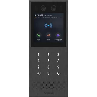 Akuvox Video-TFE X912S Kit On-Wall, big touch screen, card reader, black