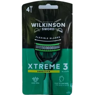 Wilkinson Xtreme 3 Sensitive Comfort 4 Rasierer sind Rasierer mit 3 flexiblen Kl