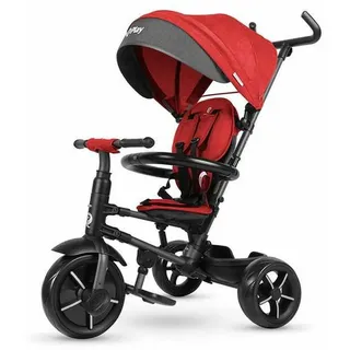 Qplay New Rito Star Dreirad-kinderwagen - Red - One Size