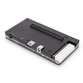 Zunate Externe Grafikkartendock, EGPU -Gehäuse USB4.0 ATX 24Pin PCIE -Anfall für Thunderbolt 4 Grafikkarten -Dock EGPU -Gehäuse Kompatibel mit PCIE X4 Thunderbolt 3/4