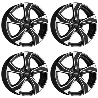 Dezent KB dark 6,5 x 17 5 x 100 ET39 Schwarz/Poliert