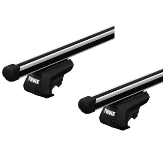 Thule Dachträger Thule mit SlideBar Opel Karl Rocks 5-T Hatchback Dachreling 17+