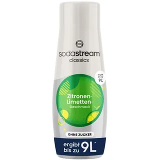 Sodastream Sirup Zitrone-Limette ohne Zucker, 440ml