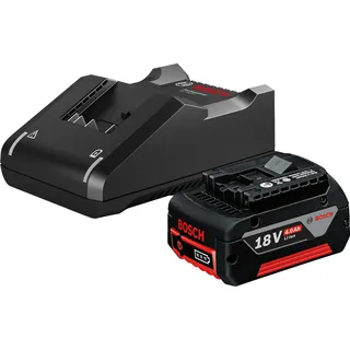 Bosch Professional Akku-Starterset 1600A01B9Y inkl. 1 x 4,0 Ah Akku + Schnellladegerät