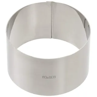 Ibili Clasica Dessertring rund, 10 cm Durchmesser, 6 cm Höhe, 1 Stück