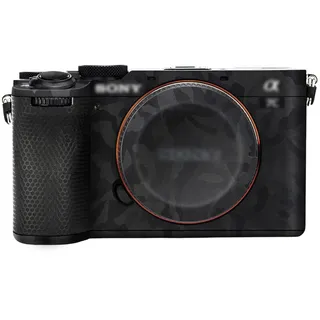 JJC Kamera Skin Aufkleber Body Wrap Schutzhülle für Sony A7CII, A7CR, ILCE-7CM2, ILCE-7CR Kamera - 3M Schutzfolie Anti-Kratz-Aufkleber Schild (Shadow Black)