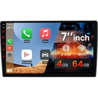 Junsun Serie 8163 2DIN (2-DIN) 7-Zoll Auto-Radio, 4 GB RAM + 64 GB ROM