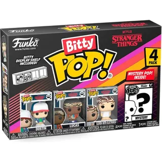 Funko Stranger Things Bitty Pop! 4er-Pack Dustin 2,5 cm