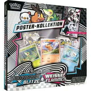 Pokémon Pokemon Poster-Kollektion Karmesin & Purpur – Schwarze Blitze Weiße Flammen