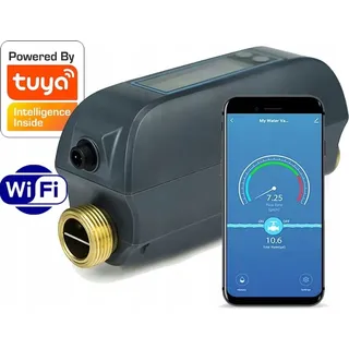 RTX TUYA WiFi gesteuerter Wasserzähler #Metering Kugelhahn