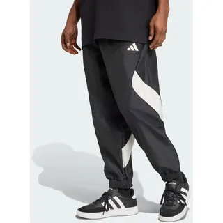 adidas Herren Hose Stadium, BLACK/OWHITE, XL