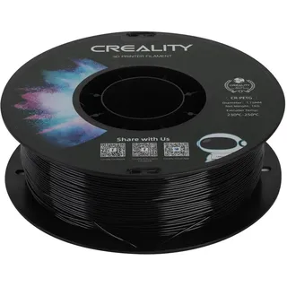 Creality Filament PETG Black, neutral tray 1kg, Schwarz