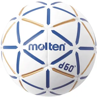 Molten Handball Weiß/Blau/Gold Größe 1