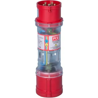 PCE Strommessstecker mit Drehfeldanzeige, 16A IP44