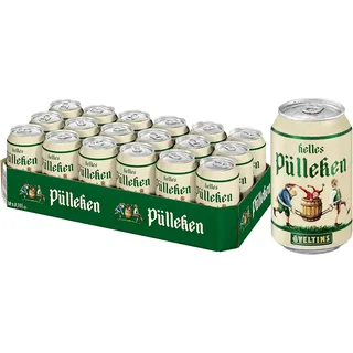Helles Pülleken, EINWEG (18 x 0.33 l Dose) - Helles Bier – Mild & süffig