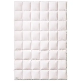 sanders-kauffmann Gänsedaunenbettdecke Weidegans Limited Edition Medium, 100% weiße Neue Gänsedaunen Klasse 1, Daunendecke, Gänsedaunen (135 x 200 cm)