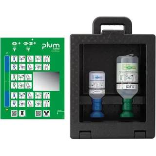 PLUM SAFETY APS PLUM Augenspülwandbox IBOX 2, 500ml+200ml