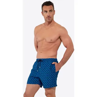 HOM Badeshorts Beach Boxer Trinacria Blau XXL
