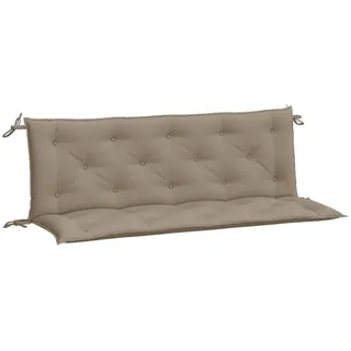 vidaXL Gartenbank-Auflagen 2 Stk. Taupe 150x50x7 cm Oxford-Gewebe