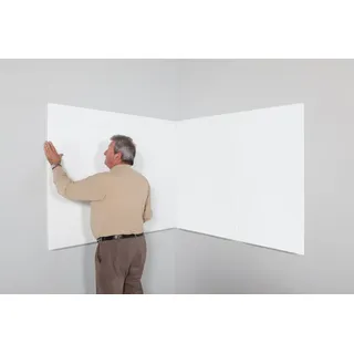 Rocada Whiteboard Skin 150,0 x 100,0 cm weiß lackierter Stahl