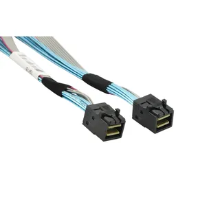 Supermicro Internes SAS-Kabel SAS 12Gbit/s 4x Mini HD SFF-8643 M bis M 80 cm