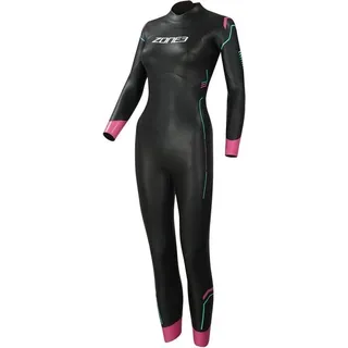 ZONE3 Agile - Neoprenanzug triathlon - Damen Noir / Turquoise / Rose S/M