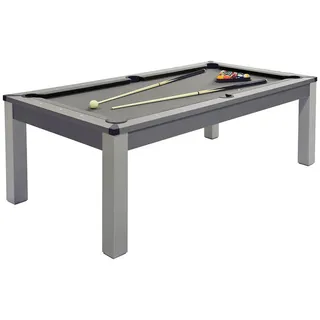 vente-unique Billardtisch, 8 Balthazar - MDF - grau