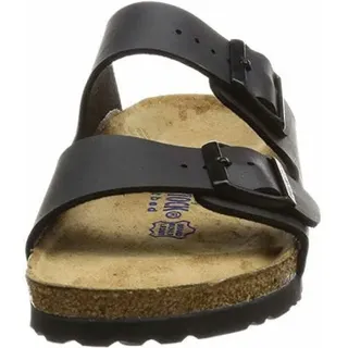 Birkenstock Arizona Weichbettung Birko-Flor schmal schwarz 42