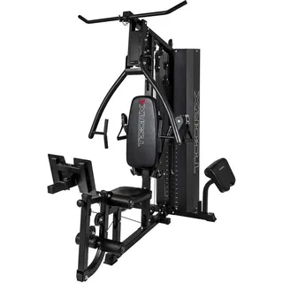 MSX-90 Homegym - mit Leg Press - Preacher Curl - Pec Dec schwarz|grau|weiß No Size