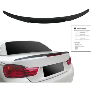 JOM Car Parts & Car Parts GmbH JOM 5111171-3 Heckspoiler 4er F33 Cabrio schwarz glänzend mit ABE