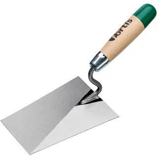 Fortis Stukkateurkelle S-Hals 180mm rostfrei