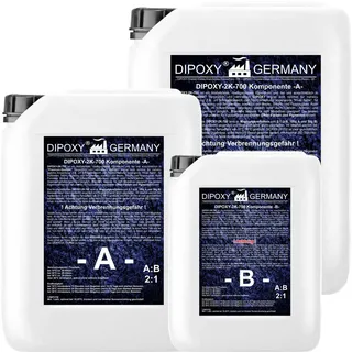 DIPOXY Epoxidharz Epoxy Gießharz Laminierharz 2K-700 - 0,75kg(0,5kgA+0,25kgB)