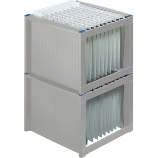 Helit Hängeregistraturgestell the rack, lichtgrau/blau