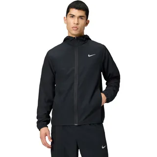 Nike Form Vielseitige Dri-FIT Kapuzen-Trainingsjacke Herren 010 black/reflective silv L