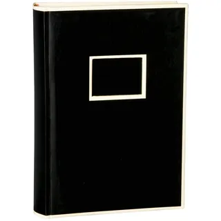 Semikolon 351121 300 Pockets Album - 22,5 x 32,8 cm - 100 Seiten cremefarben, für 300x 10x15 Fotos - black schwarz