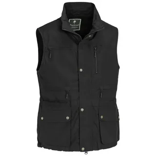 Pinewood Funktionsweste Pinewood Tiveden Trekking Outdoor-Weste Herren Übergrößen Robuste Outdoor-Weste für Herren in großen Größen schwarz 4XL