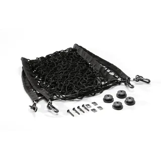 Unitec Gepäckraumtrennnetz dehnbar 98 x 64 cm Schwarz