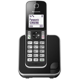 Panasonic KX-TGD310SPB - Teléfono fijo digital ,bloqueo de llamadas, hast #5225