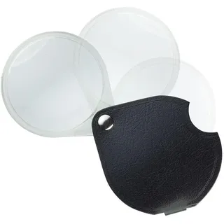 Schweizer Taschenlupe 2,5 fach / Ø 60mm Graphit 1 St