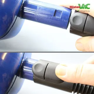 MisterVac Staubsauger Schlauchset kompatibel mit Miele S 195