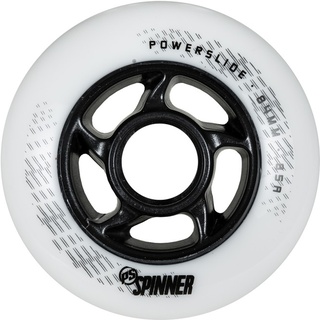 POWERSLIDE SPINNER 3er Rollenset 2024 white - 100mm/88a