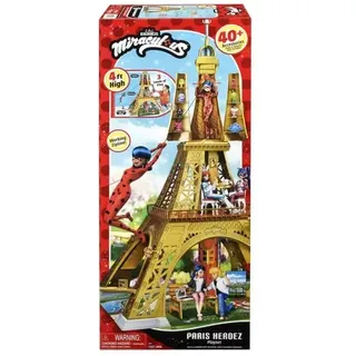 Bandai - Miraculous Deluxe Spielset Eiffelturm