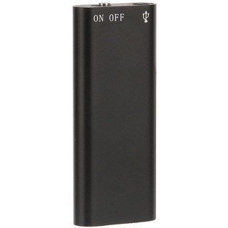 Voice Recorder, 90dB SNR Sound Recorder EIN-Knopf-Bedienung Multi-Format-Unterstützung USB-Aufladung HD-Rauschunterdrückung Sprachaktivierter -Soundrecorder für Meetings