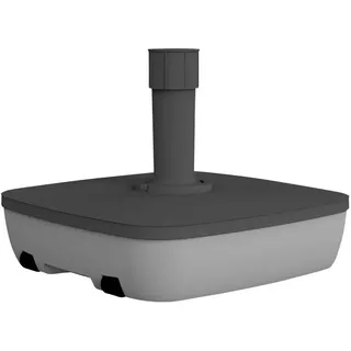 Eda Schirmständer 25/40 kg Kunststoff Grau