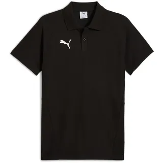 Puma teamEvostripe Poloshirt Herren 03 black-silver-white XXL