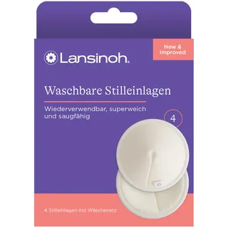 Lansinoh Waschbare Stilleinlage 4 Stk.