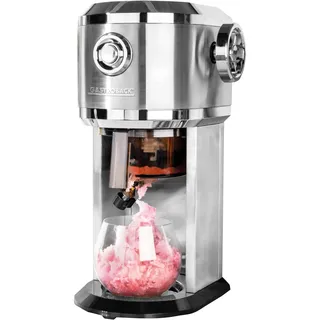 GASTROBACK Slush Maschine für Zuhause, Ice Shaver Machine - Slushy Maker für Frozen Cocktail, Snow Cone, Slusheis, Granita und Crushed / Shaved Ice - Einstellbare Raspelstärke und Einfüllmenge