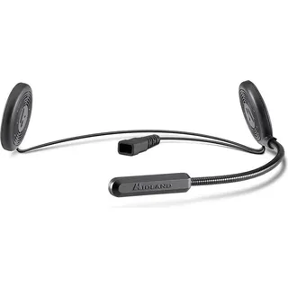 Midland Lokui K10 Single-Bluetooth-Headset, der unsichtbare universelle Telefonantworter für Motorradfahrer, ausgestattet mit der neuesten Bluetooth 5.2-Technologie,